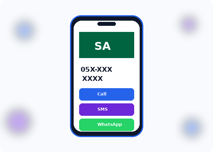 رقم سعودي 05X